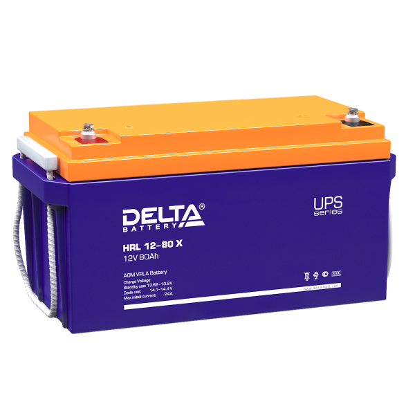 Аккумулятор для ИБП Delta Battery HRL 12-80 X 12 В 80 Ач