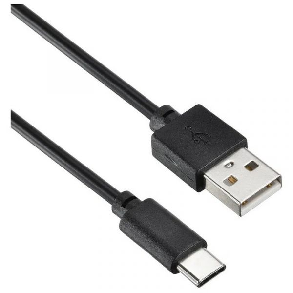 Кабель Digma [type-c-2m-blk] USB - micro USB черный 2 м