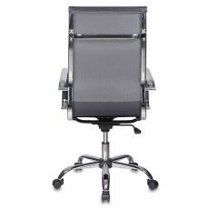 Кресло руководителя Бюрократ CH-993 на колесиках, сетка, черный